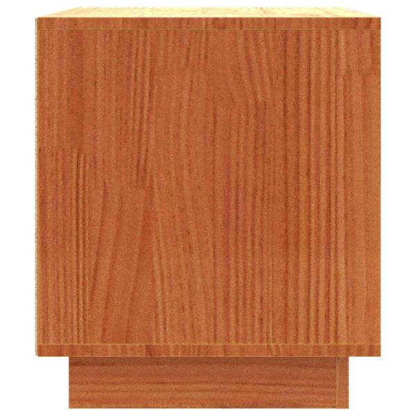 ТВ шкаф Кафяво с восъчно покритие 80 x 35 x 40,5 см