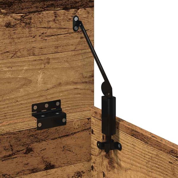 Кутия за съхранение Старо дърво 60 x 35 x 35 cm Инженерно дърво