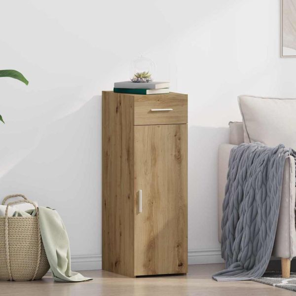 Служебен шкаф с чекмедже Дъб 30 х 42,5 х 93 см