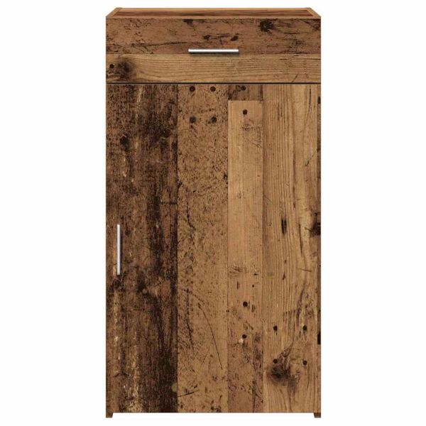 Служебен шкаф с чекмедже Старо дърво 50 x 42,5 x 93 см