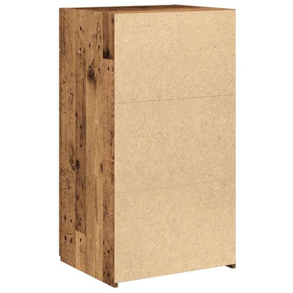 Служебен шкаф с чекмедже Старо дърво 50 x 42,5 x 93 см