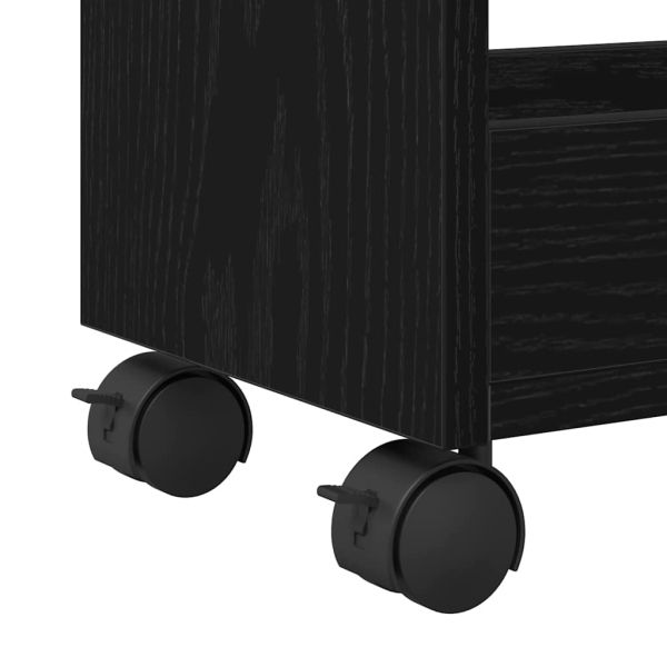 За шкафове с колело Черния дъб 60 x 22 x 79 см