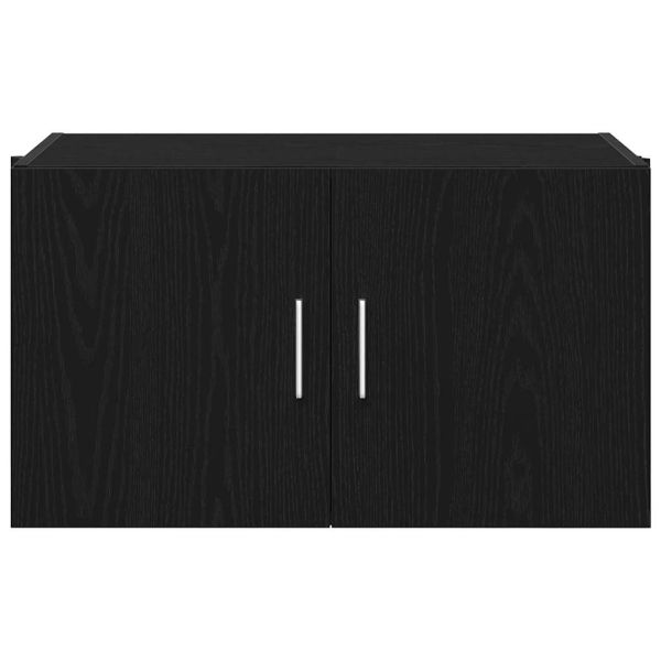 Стенен шкаф Черен дъб 70 x 42.5 x 40 см Инженерно дърво