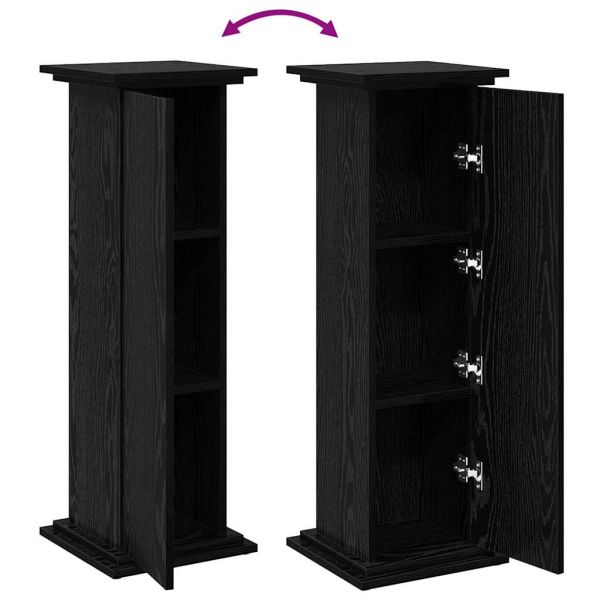 Стойка за излагане Черния дъб 31 х 30 х 90 см Инженерно дърво