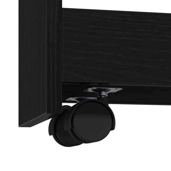 Тесен Тролей за Съхранение Черния дъб 60 x 20 x 82 см