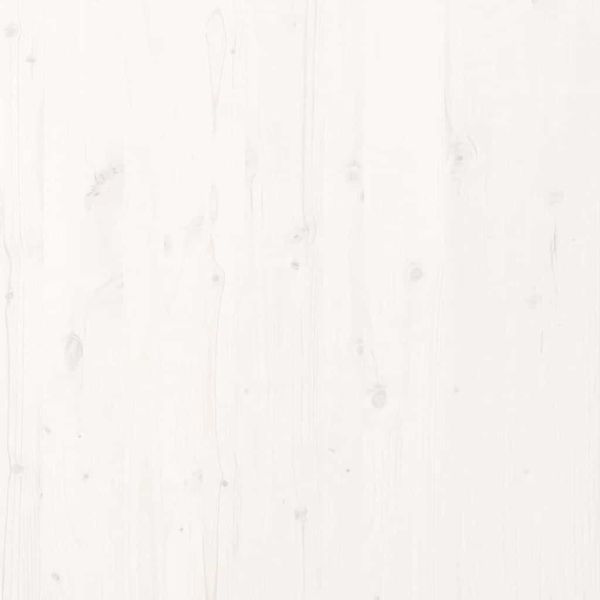 Рамка за легло с таблото Бяло 208.6 x 157.6 x 69.4 см