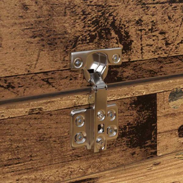 Шкаф за обувки Старо дърво 100,5 x 28 x 100 см Инженерно дърво