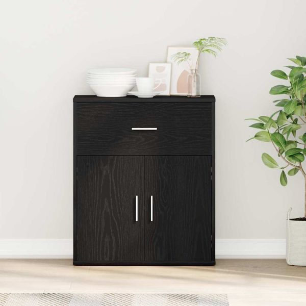 Служебен шкаф Черния дъб 60 x 31 x 70 см Инженерно дърво