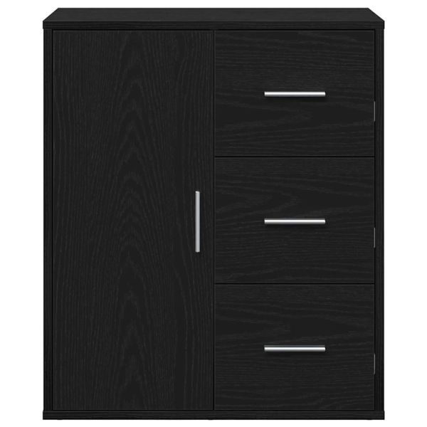 Служебен шкаф Черния дъб 60 x 31 x 70 см Инженерно дърво