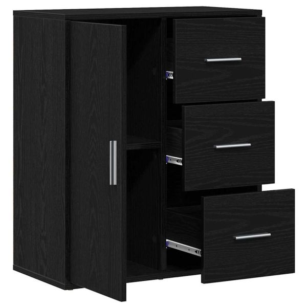 Служебен шкаф Черния дъб 60 x 31 x 70 см Инженерно дърво