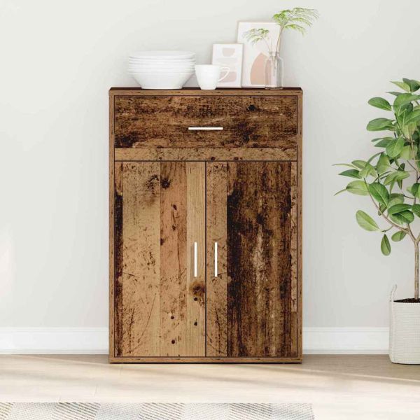 Служебен шкаф Старо дърво 60 x 30 x 84 см Инженерно дърво