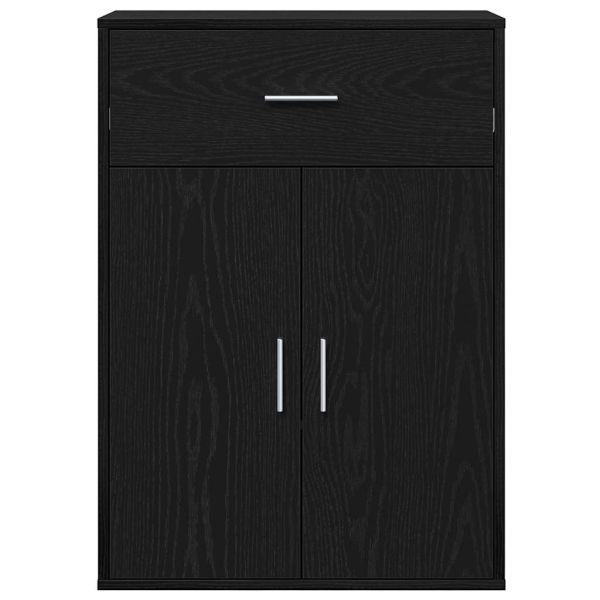 Служебен шкаф Черния дъб 60 x 30 x 84 см Инженерно дърво