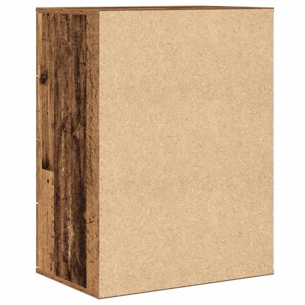 Служебен шкаф Старо дърво 60 x 39 x 80 см Инженерно дърво