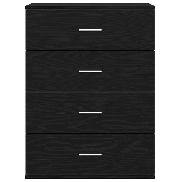 Служебен шкаф Черния дъб 60 x 39 x 80 см Инженерно дърво