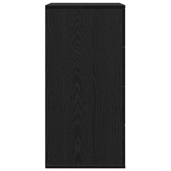 Служебен шкаф Черния дъб 60 x 39 x 80 см Инженерно дърво