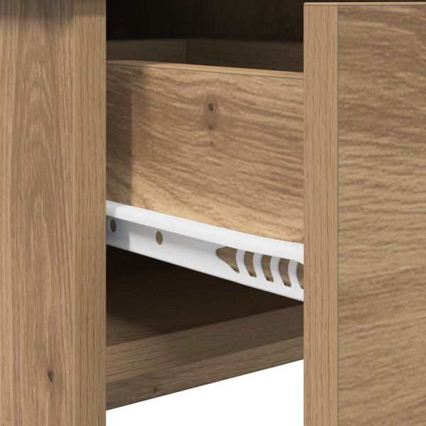 Козметична маса с чекмедже със съхранение Дъб 100 x 45 x 76 см