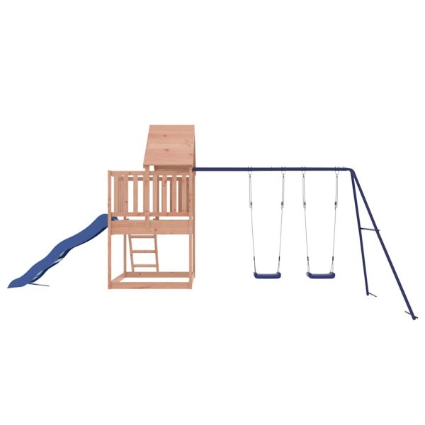 Комбинирано детско съоръжение, масивна дугласка дървесина
