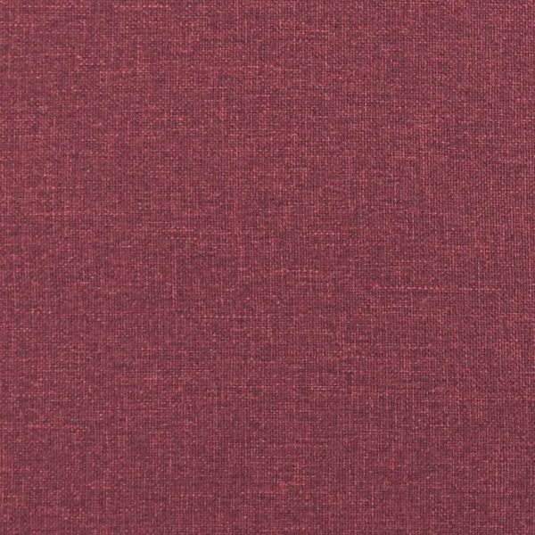 Масажен стол, виненочервен, текстил