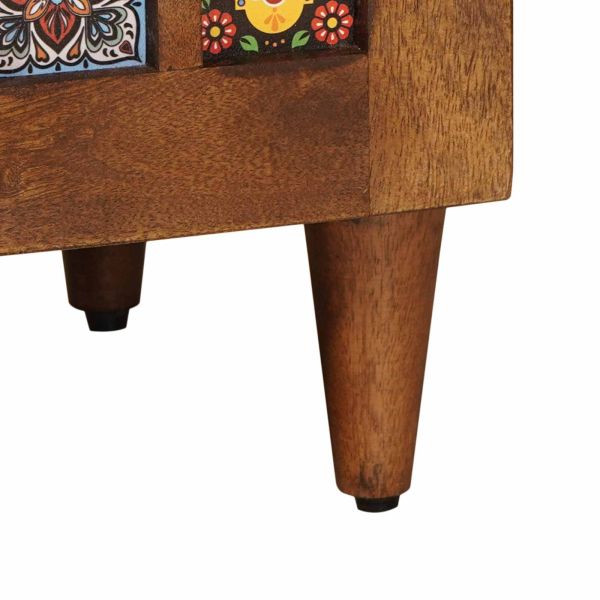 Служебен шкаф Орех 60 x 33 x 75 cm Солидно мангово дърво