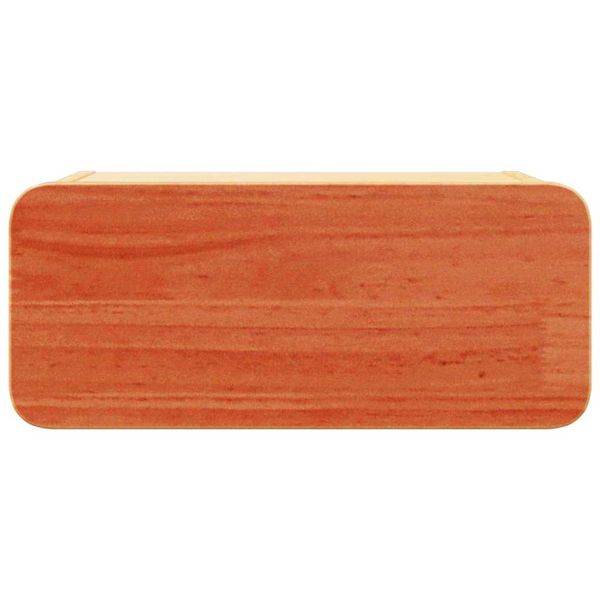 Нощно шкафче Кафяво с восъчно покритие 39 x 34 x 16,5 см