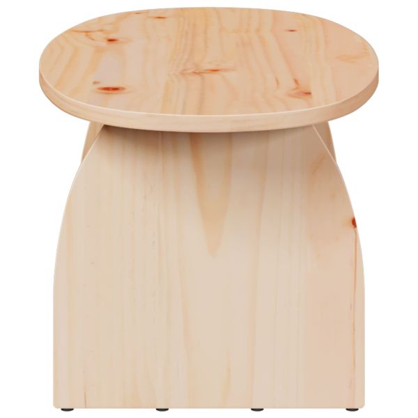 Масичка за кафе Кафяво 80 x 40 x 35 cm Солидно борово дърво