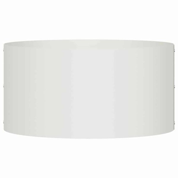 Градинска саксия 5 pcs Бяло 40 x 40 x 20 cm