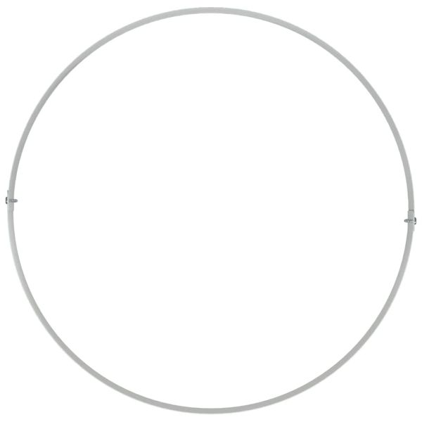 Градинска саксия 5 pcs Бяло 40 x 40 x 20 cm