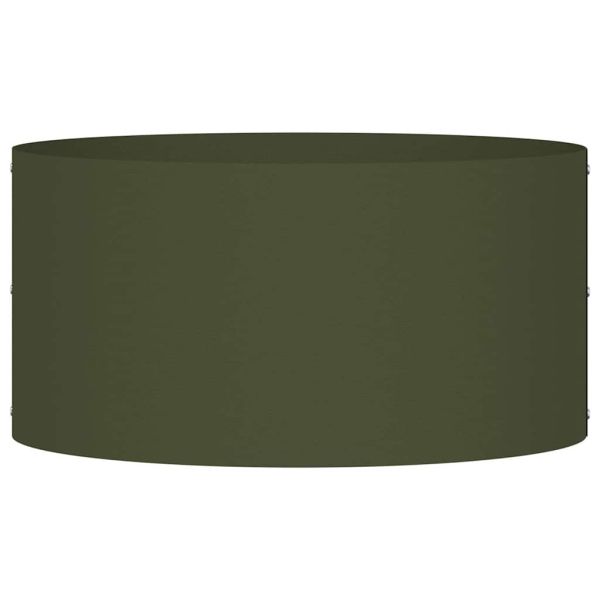 Градинска саксия 5 pcs Маслинено зелено 40 x 40 x 20 cm