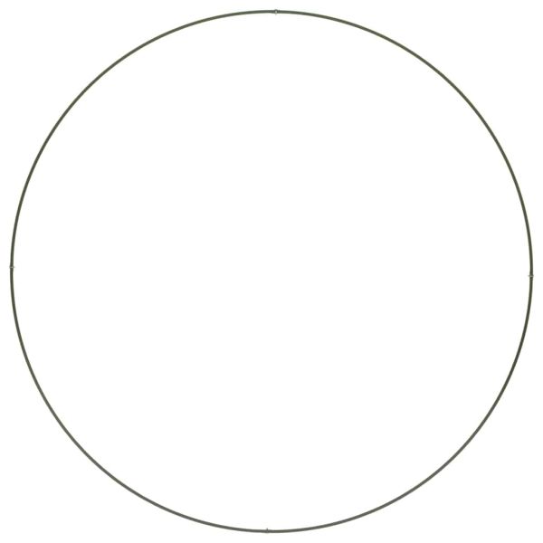 Градинска саксия 5 pcs Маслинено зелено 120 x 120 x 20 см