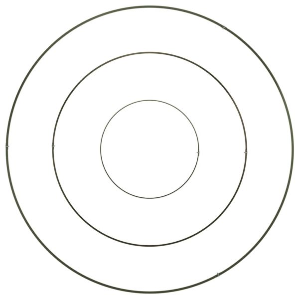 Градинска саксия Маслинено зелено 90 x 90 x 20 см