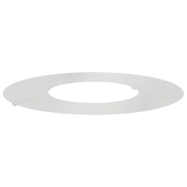 подходяща за плоски дървени халки Сребрист Ø30 / 60 см