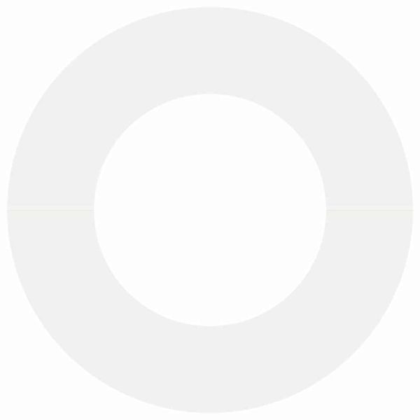 подходяща за плоски дървени халки Бяло Ø40 / 70 см Стомана