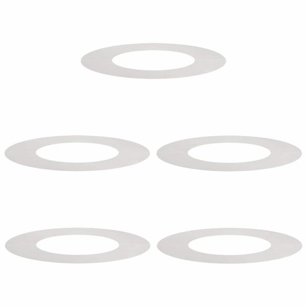 подходяща за плоски дървени халки 5 pcs Сребрист Ø40 / 70 см