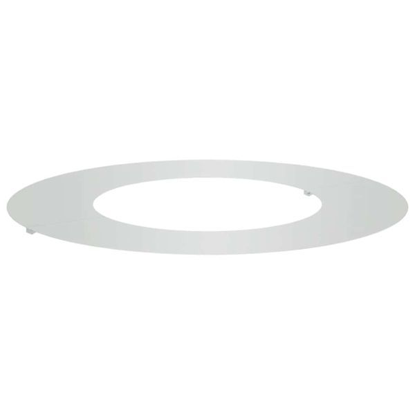 подходяща за плоски дървени халки Сребрист Ø40 / 70 см