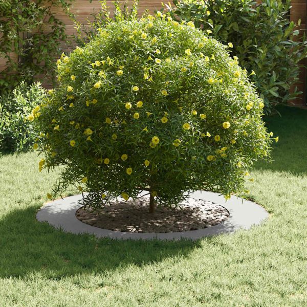 подходяща за плоски дървени халки Бяло Ø60 / 90 см Стомана