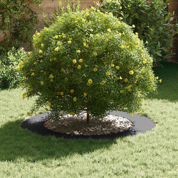 подходяща за плоски дървени халки Антрацит Ø60 / 90 см Стомана