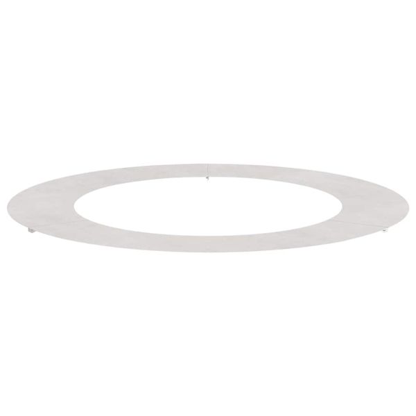 подходяща за плоски дървени халки Сребрист Ø60 / 90 см