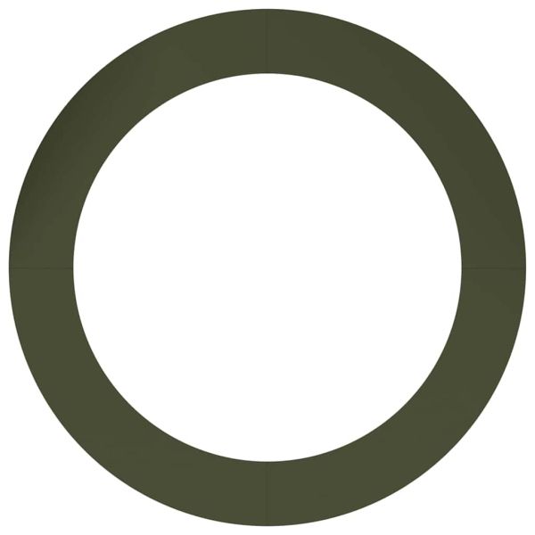 подходяща за плоски дървени халки Маслиненозелен Ø90 / 120 см