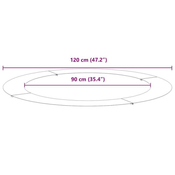 подходяща за плоски дървени халки 5 pcs Маслиненозелен