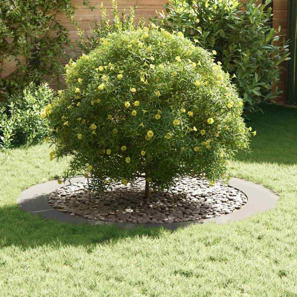 подходяща за плоски дървени халки Сребрист Ø90 / 120 см