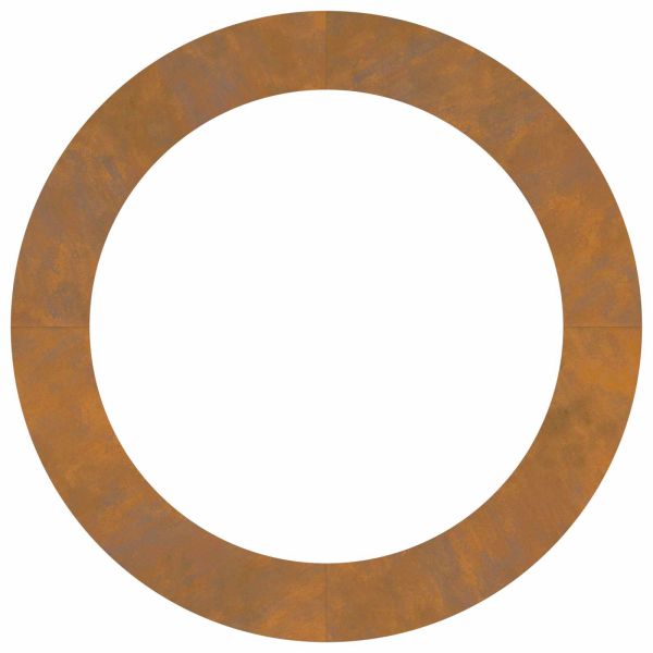 подходяща за плоски дървени халки 5 pcs Кафяво Ø90 / 120 см