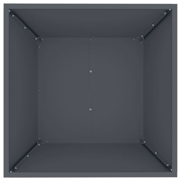 Градинска саксия Антрацит 50 x 50 x 15 см