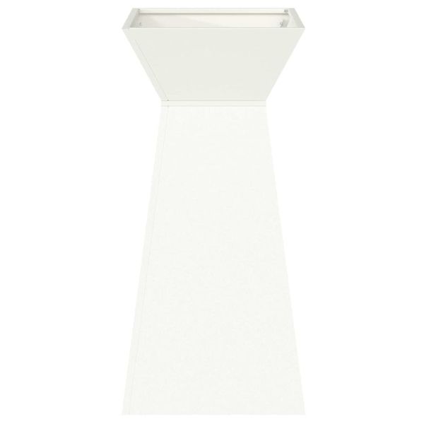 Саксия с колона Бяло 35 x 35 x 73 см