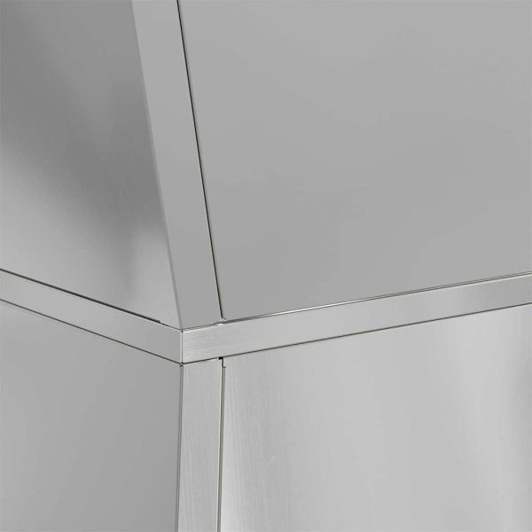 Саксия с колона Сребрист 35 x 35 x 73 см