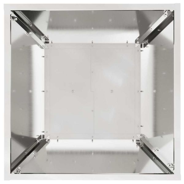 Саксия с колона Сребрист 40 x 40 x 100 cm