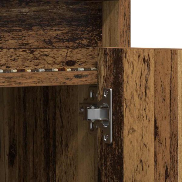 ТВ Единици Кафяво 100 x 34 x 50 см Инженерно дърво