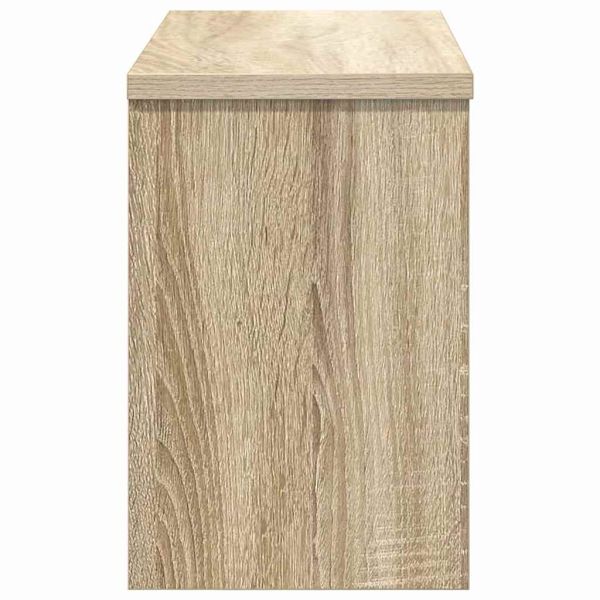 Стенен закачалка за палта с рафт Сонома дъб 50 x 20 x 30 см