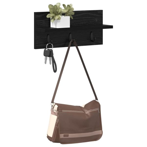 Стенен закачалка за палта Черния дъб 40 x 10,5 x 18 см