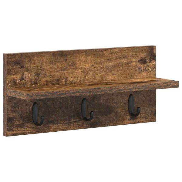 Стенен закачалка за палта Димян дъб 40 x 10,5 x 18 см