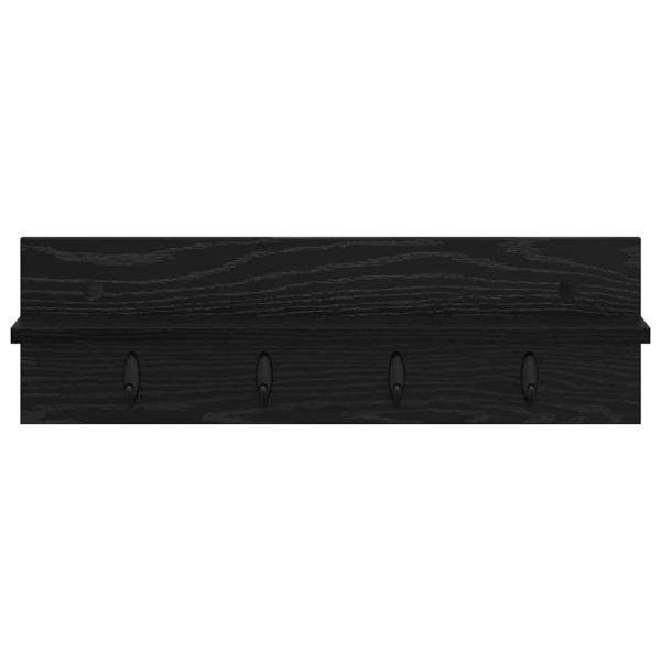 Стенен закачалка за палта Черния дъб 60 x 10,5 x 18 см